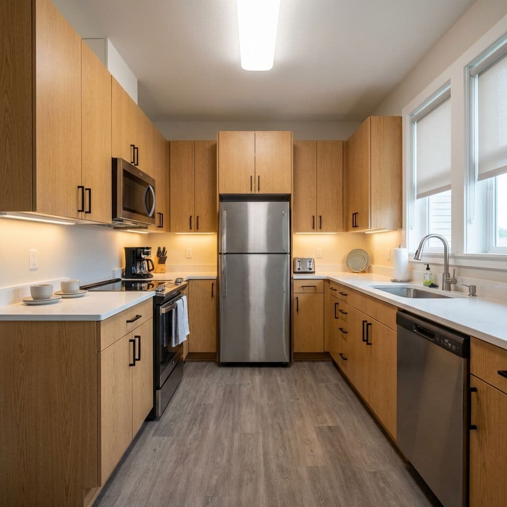Modern Rental Kitchen